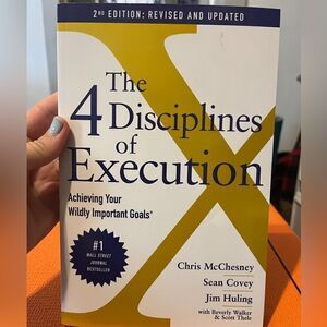 Self Help Book. The 4 Disciplines Of Execution